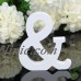 26 Large Wooden Letters Alphabet Wall Hanging Wedding Party Home Shop Decoration   163016921987